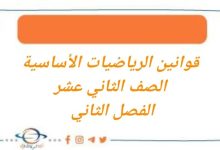 قوانين هامة في الرياضيات الأساسية