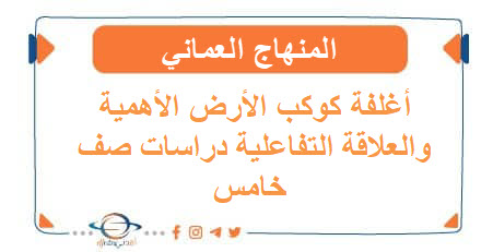 أغلفة كوكب الأرض الأهمية والعلاقة التفاعلية دراسات صف خامس