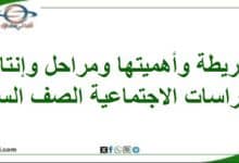 ملخص الخريطة أهميتها ومراحل إنتاجها اجتماعيات سابع فصل